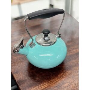 Chantal Aqua Premium Enamel on Steel Stovetop Whistling Teakettle